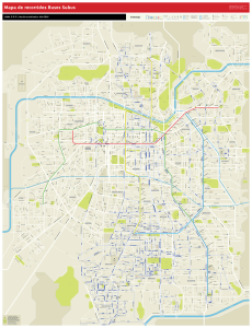 Mapa Buses Subus en formato PDF