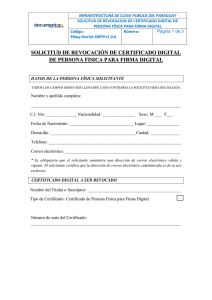 solicitud de revocación de certificado digital de persona fisica para