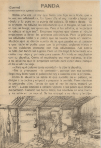 Page 1 Cuento PAN. DA Colaboración de un oyente de Guatemala