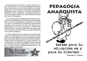 Pedagogía Anarquista