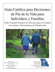 Guia Católica para Decisiones de Fin de la Vida para Individuos y