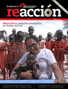 Mirza Parra: pediatra oaxaqueña en Sudán del Sur