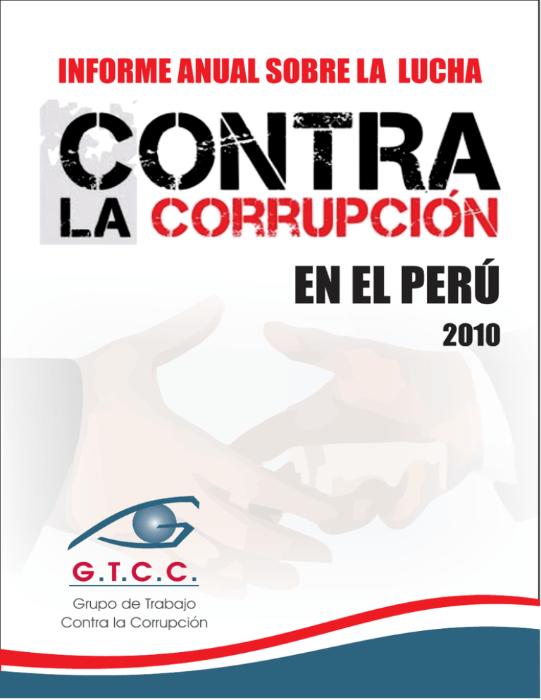 Informe Anual sobre la Lucha contra la corrupción en el Perú