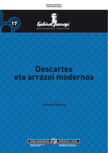 Descartes eta arrazoi modernoa - Hezkuntza, Hizkuntza Politika eta
