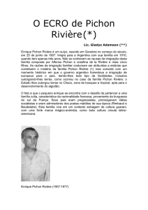 O ECRO de Pichon Rivière(*)
