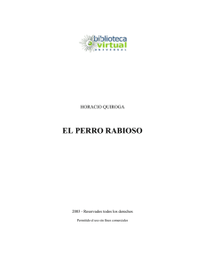 EL PERRO RABIOSO - Biblioteca Virtual Universal