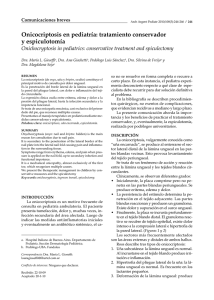 Onicocriptosis en pediatría: tratamiento conservador y