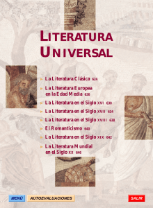 literatura universal - Biblioteca en línea