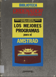 Los mejores programas para Amstrad