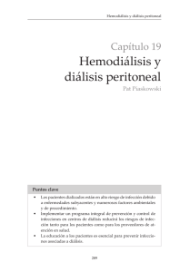 Hemodiálisis y diálisis peritoneal