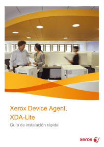 Xerox Device Agent, XDA-Lite