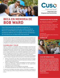 BOB WARD - Cuso International