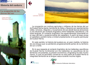 Historia del euskera