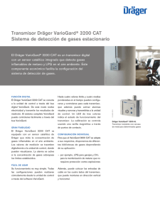 Transmisor Dräger VarioGard® 3200 CAT