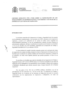 criterio técnico sobre la participacion de los trabajadores, sus