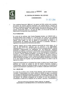 Page 1 REsoLución N° 000381 DRR EL CONTRALOR GENERAL