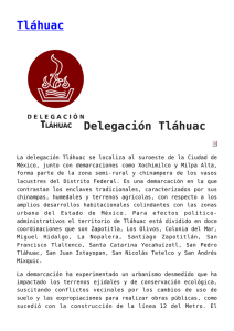 Tláhuac Delegación Tláhuac