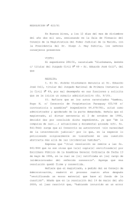 RESOLUCION Nº 422/01 En Buenos Aires, a los 12 días del mes de