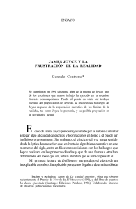 ENSAYO JAMES JOYCE Y LA FRUSTRACIÓN DE LA