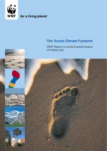 The Tourist Climate Footprint