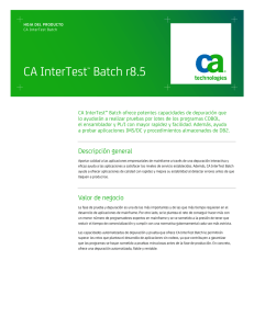 CA InterTest™ Batch r8.5