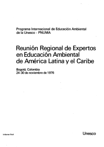 Reunión regional de expertos en Educación - unesdoc
