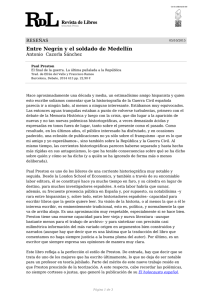 Entre Negrín y el soldado de Medellín