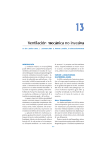 Ventilación mecánica no invasiva