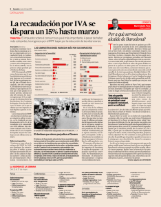 La recaudación por IVA se dispara un 15% hasta marzo