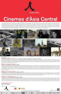 Les cinematografies d`Àsia Central són poc conegudes