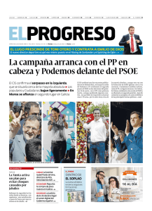 La campaña arranca con el PP en cabeza y Podemos delante del