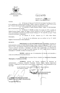 a) El Decreto de Clausura N° 6272/2.013 de f