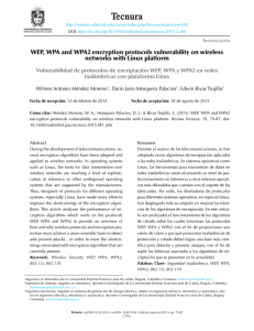 WEP, WPA and WPA2 encryption protocols vulnerability on wireless