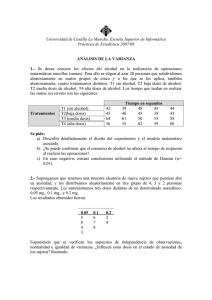 Análisis de la varianza. - Universidad de Castilla