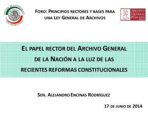 Alejandro Encinas - Archivo General de la Nación