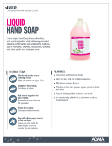 LIQUID HAND SOAP