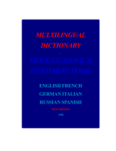 multilingual dictionary