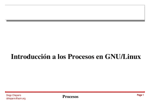 Procesos en GNU/Linux - Inicio