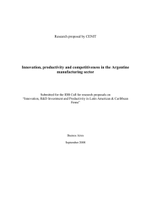 Research proposal by CENIT and FLACSO