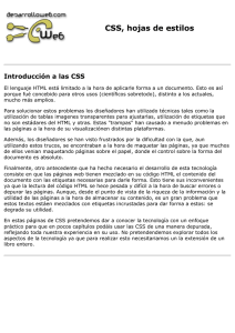 Manual CSS Hojas De Estilos