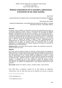 Modelos matemáticos de la sociedad y aplicaciones