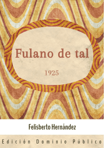 Fulano de tal (1925) - Creative Commons Uruguay