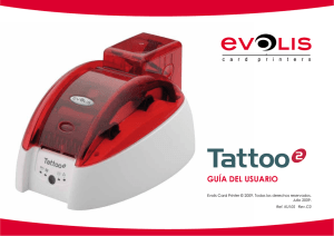 Manual de usuario Evolis Tattoo2