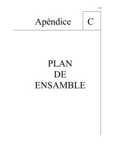 Apéndice C PLAN DE ENSAMBLE