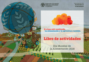 Día Mundial de la Alimentación: Libro de actividades