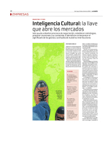 Inteligencia Cultural: la llave