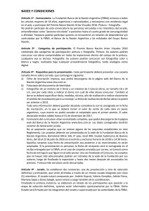 bases y condiciones - Banco de la Nación Argentina