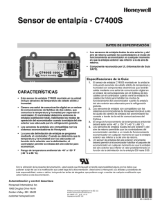 63-1365S—01 - Sensor de entalpía - C7400S