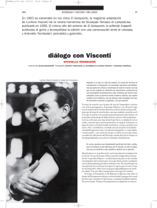 diálogo con Visconti - Círculo de Bellas Artes