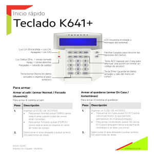 Teclado K641+